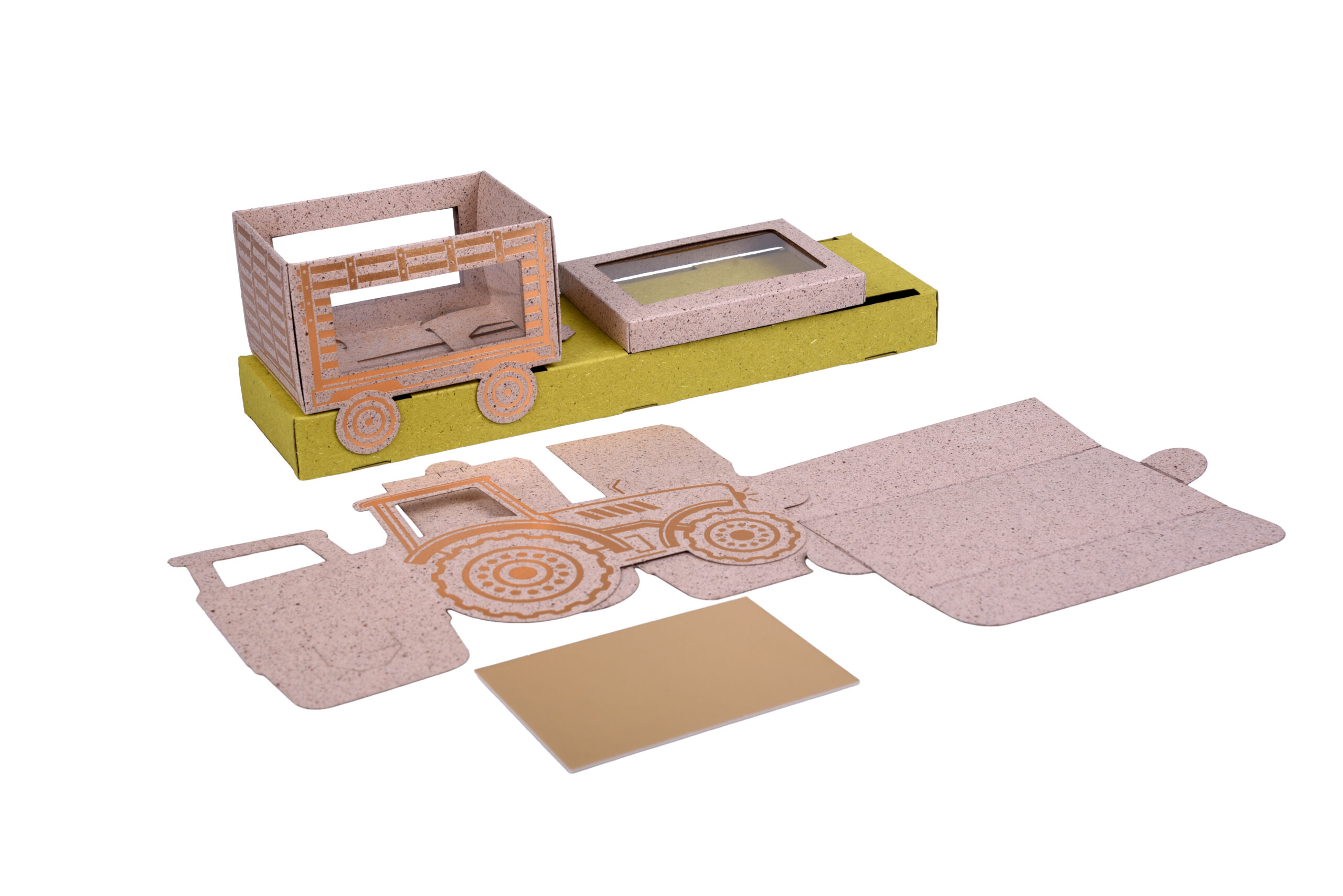 pawi-traktor-mit-heuwagen-geschenkbox-spezialverpackung image 3