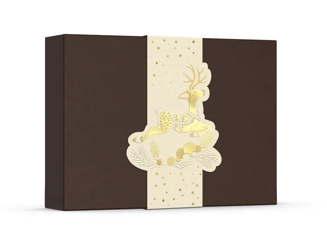 pawi-banderole-beige-rentier-f-r-9-12er-schachtel image 1