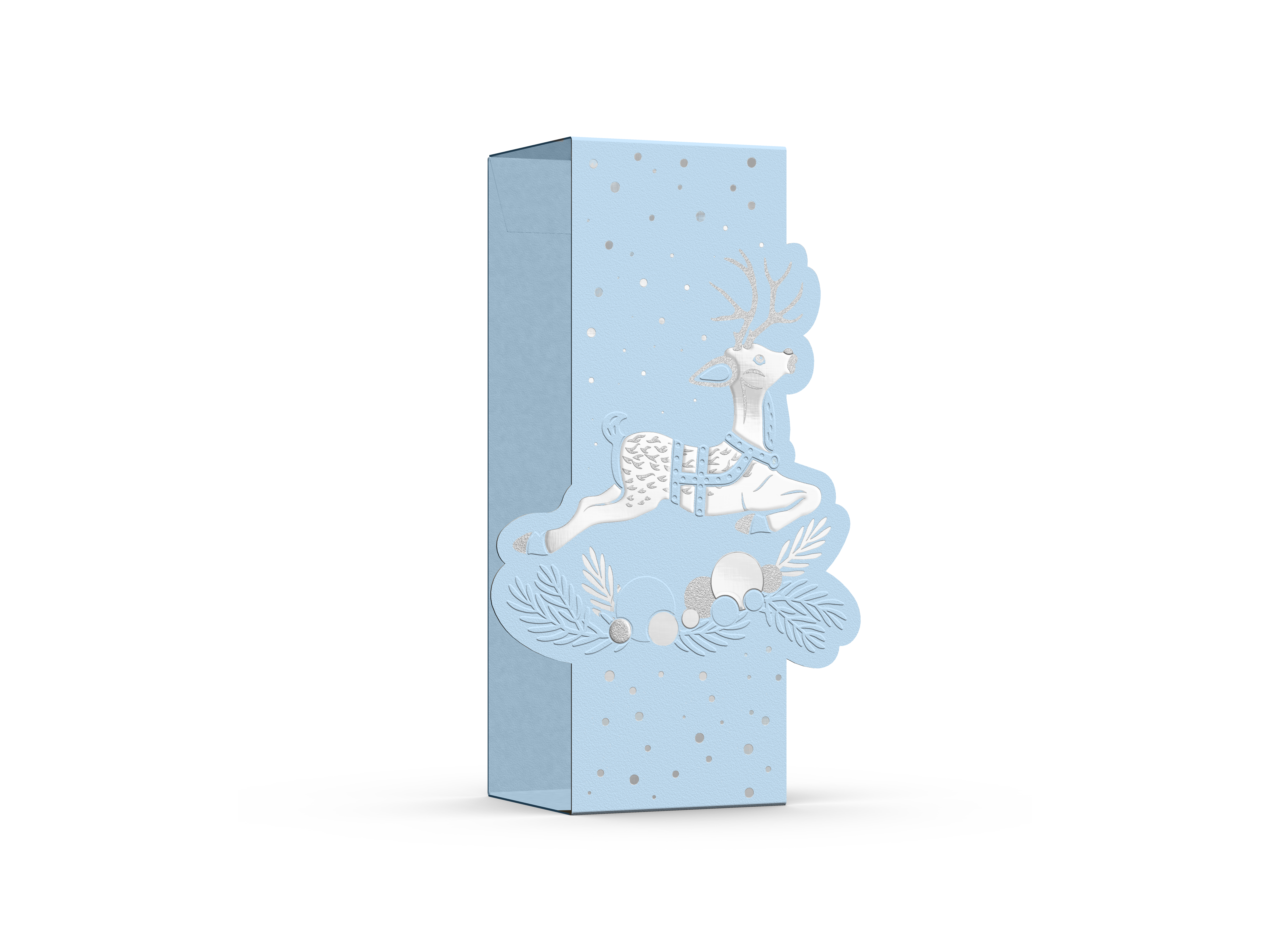 pawi-banderole-blau-rentier-f-r-4-6er-schachtel image 3