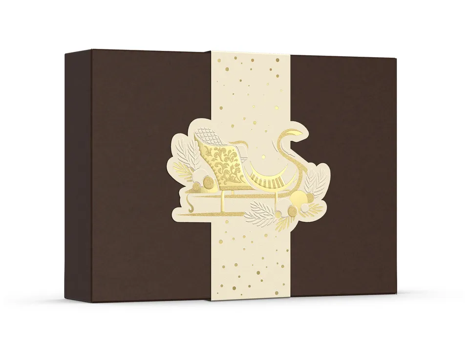 pawi-weihnachten-banderole-beige-schlitten-f-r-9-12er image 1