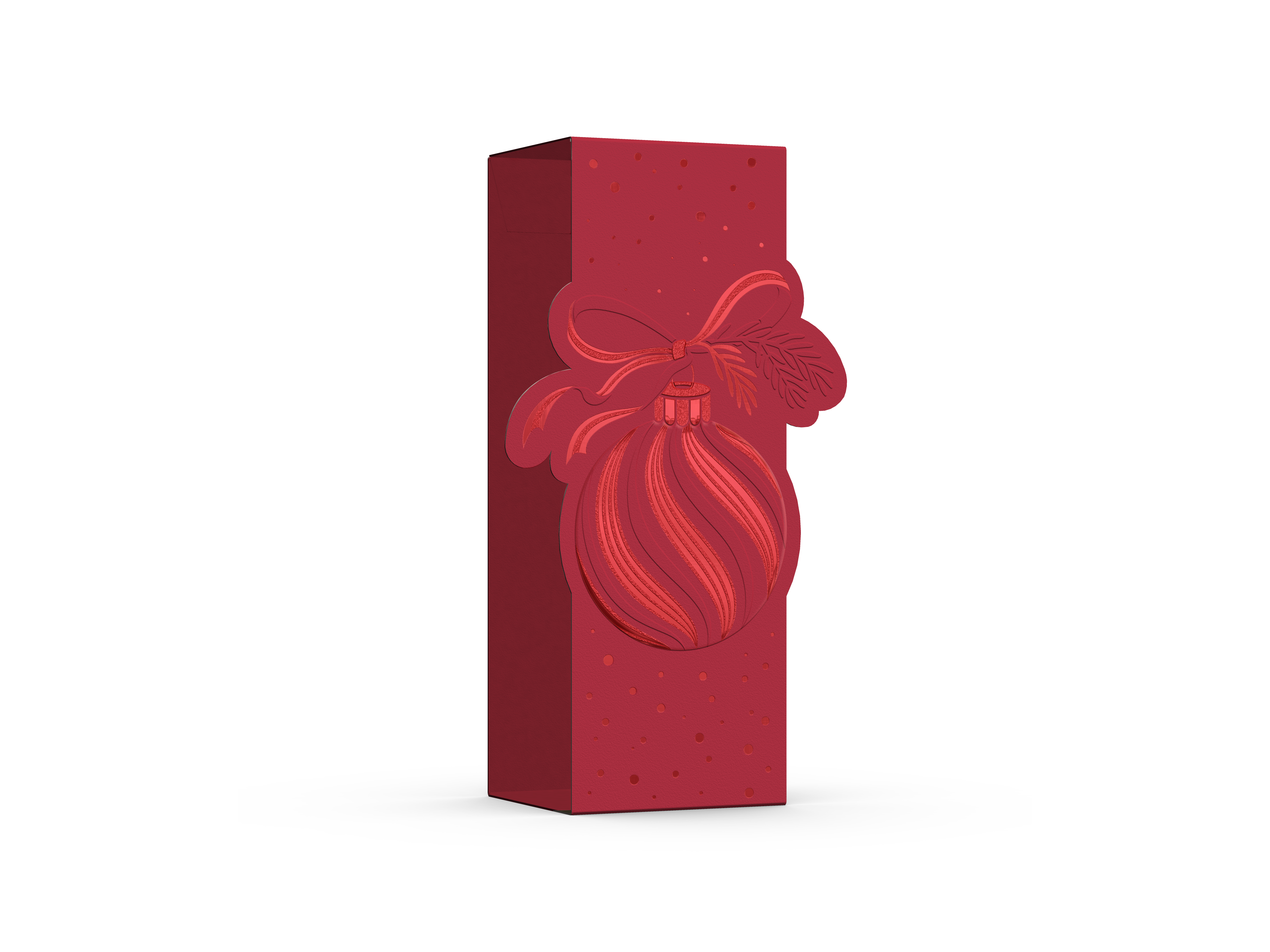 pawi-weihnachten-banderole-rot-kugel-f-r-4-6er image 3
