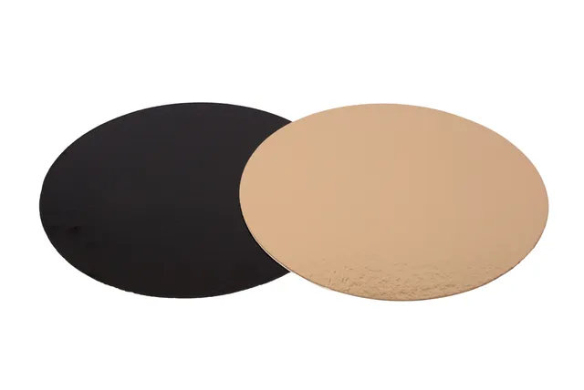 pawi-tortenunterlage-gold-schwarz-240mm-rund image 1