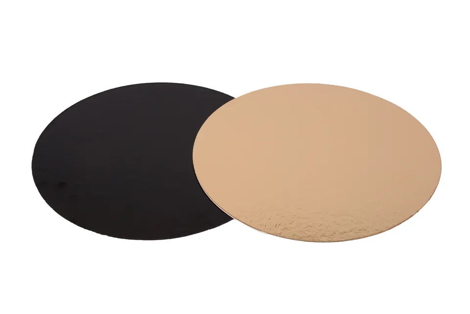 pawi-tortenunterlage-gold-schwarz-240mm-rund image 1