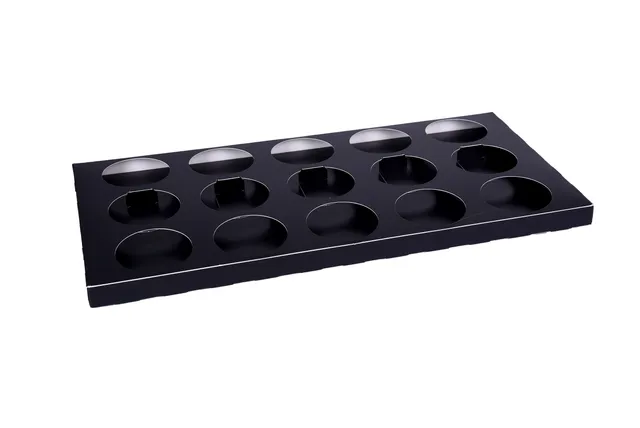 pawi-ap-ro-catering-l-chlitray-schwarz-rund-teller image 1