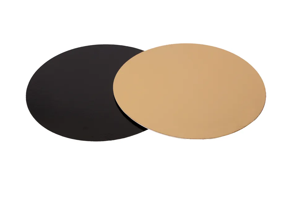 pawi-tortenunterlagen-gold-schwarz-280mm-tortenplatte image 1