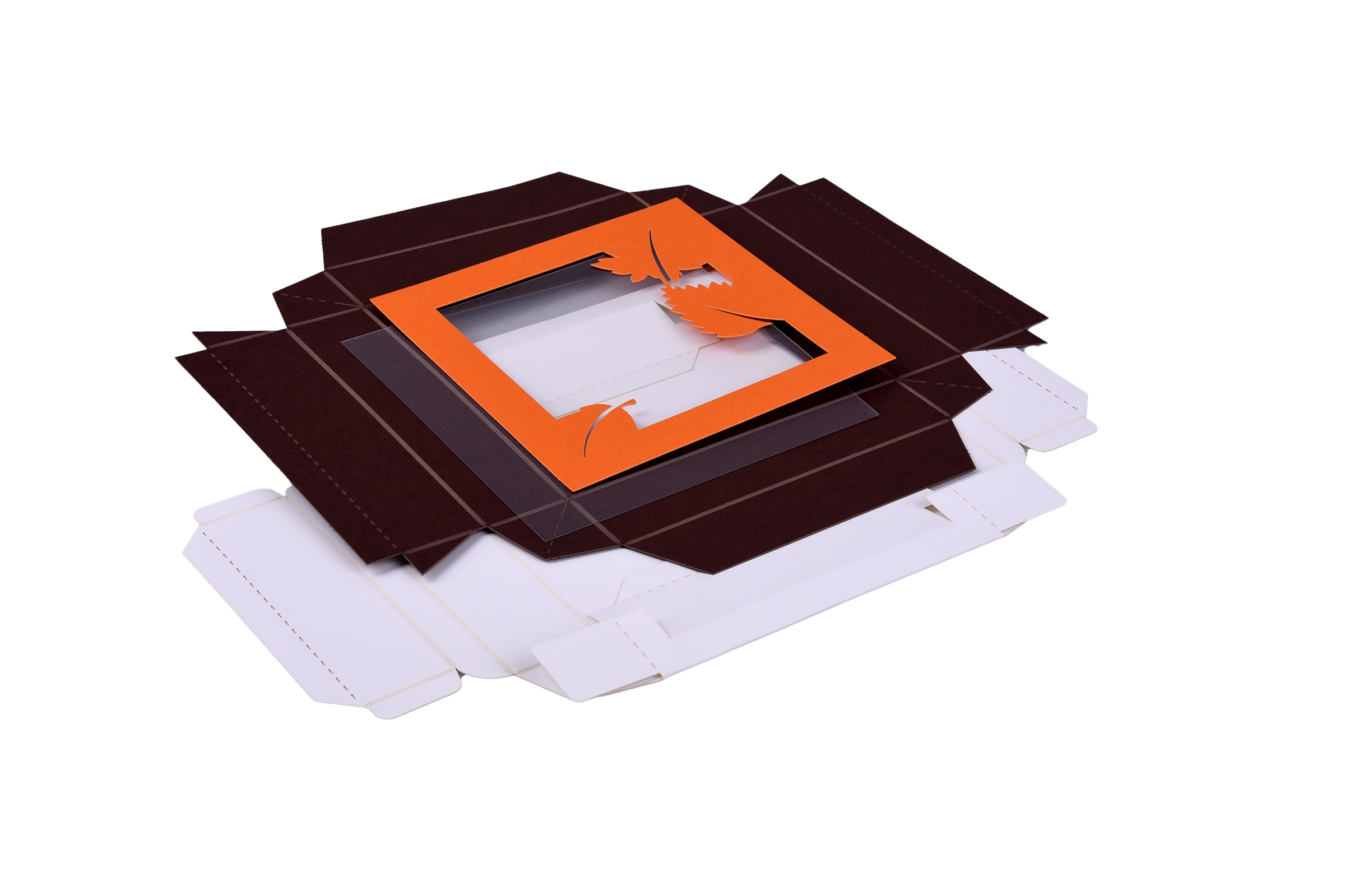 pawi-premium-pralinenbox-herbstbl-tter-9er-klarsicht image 3