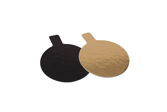 pawi-p-tisserieschachteln-patiunterlagen-gold-schwarz-70mm-rund image 1