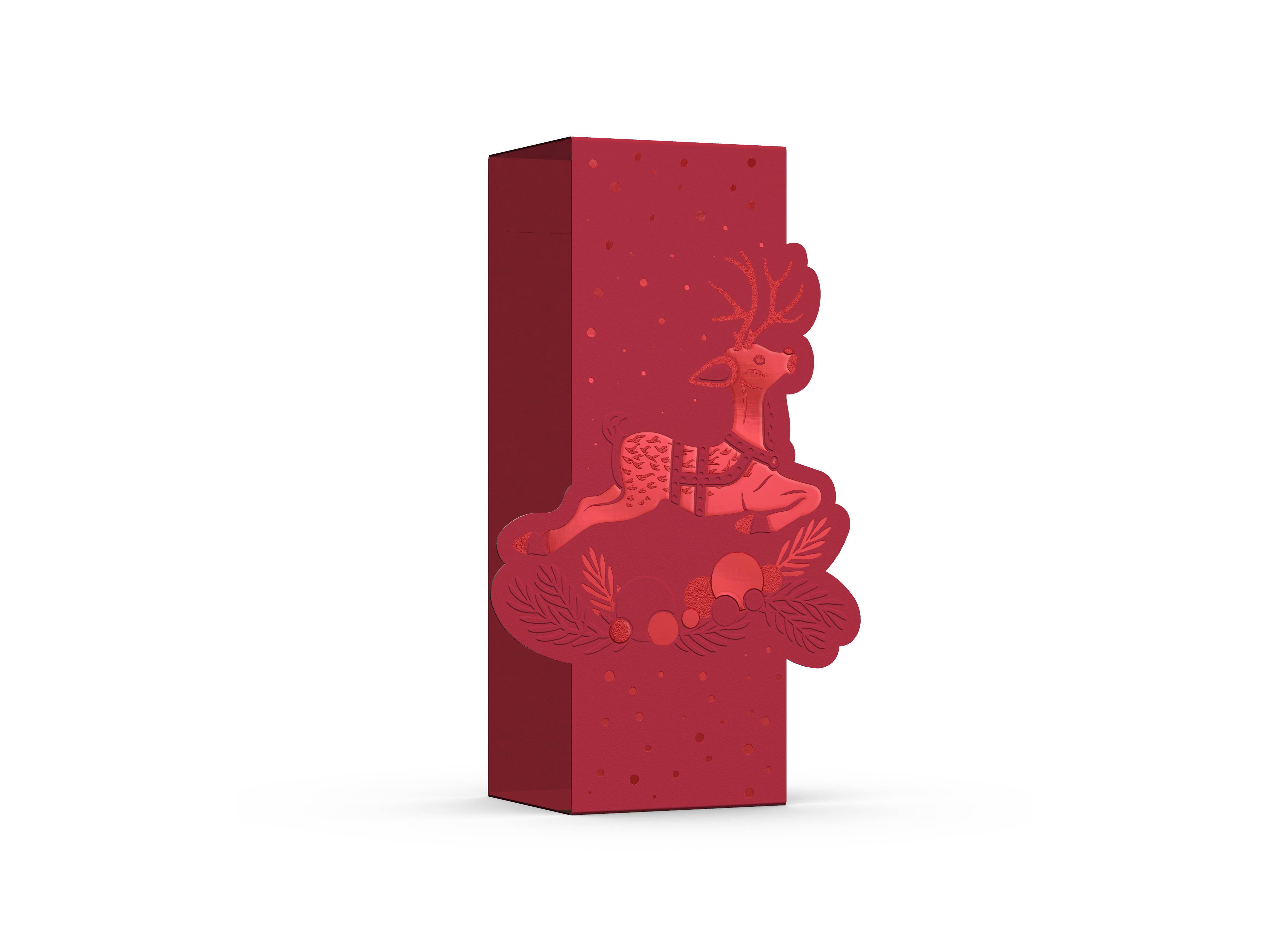 pawi-banderole-rot-rentier-f-r-4-6er-schachtel image 3
